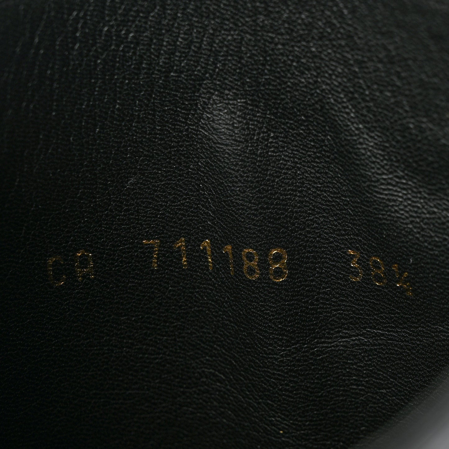 Patent Calfskin Diane 100 Boots 38.5 Black