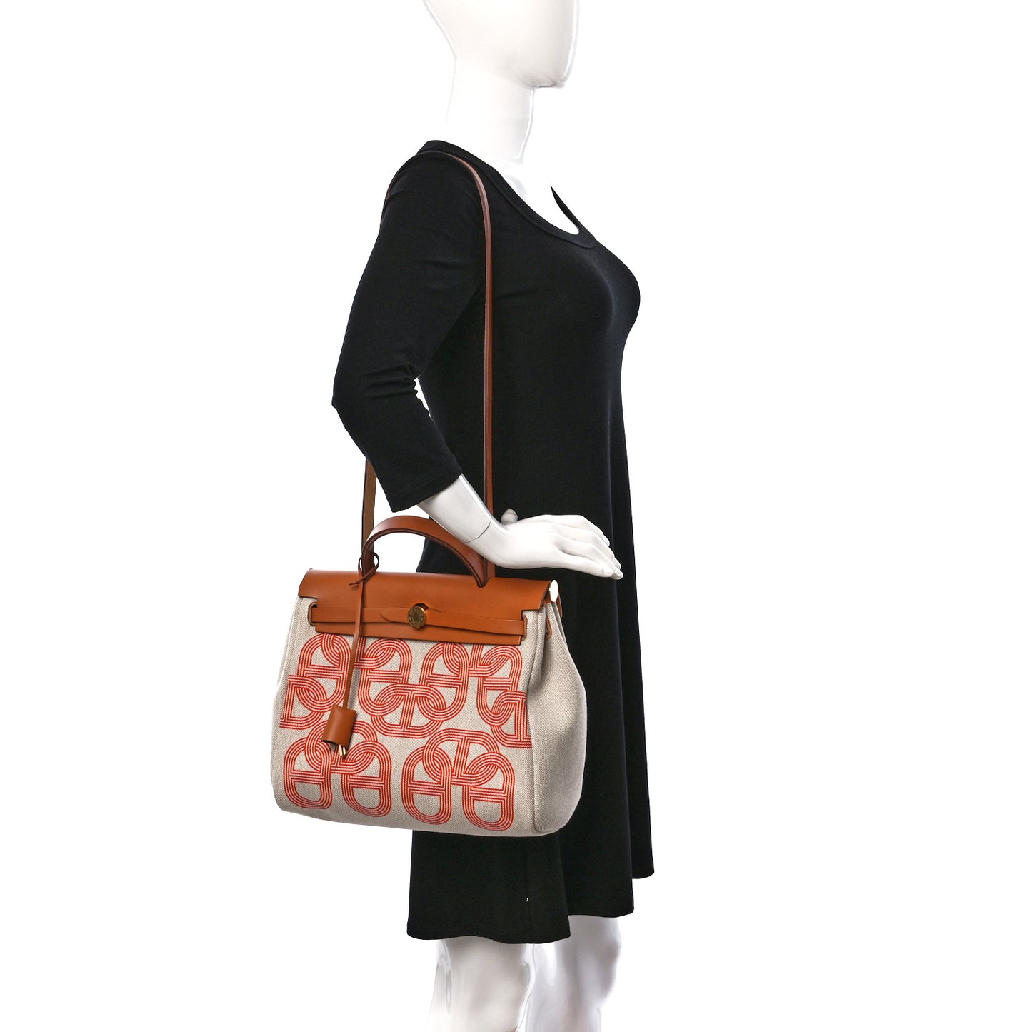 H Plume Canvas Vache Hunter Circuit 24 Herbag Zip Retourne 31 Orange Mecano Ecru Beige Naturel