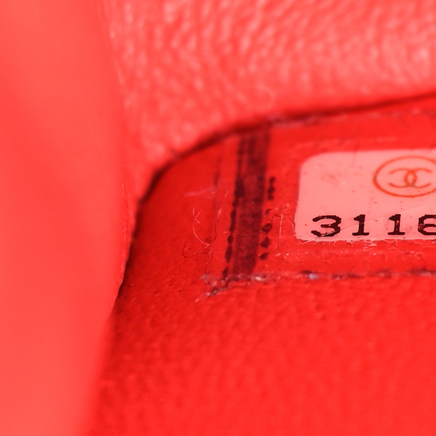 Chanel Caviar Quilted Mini Sweet Classic Flap Red 7 of 11