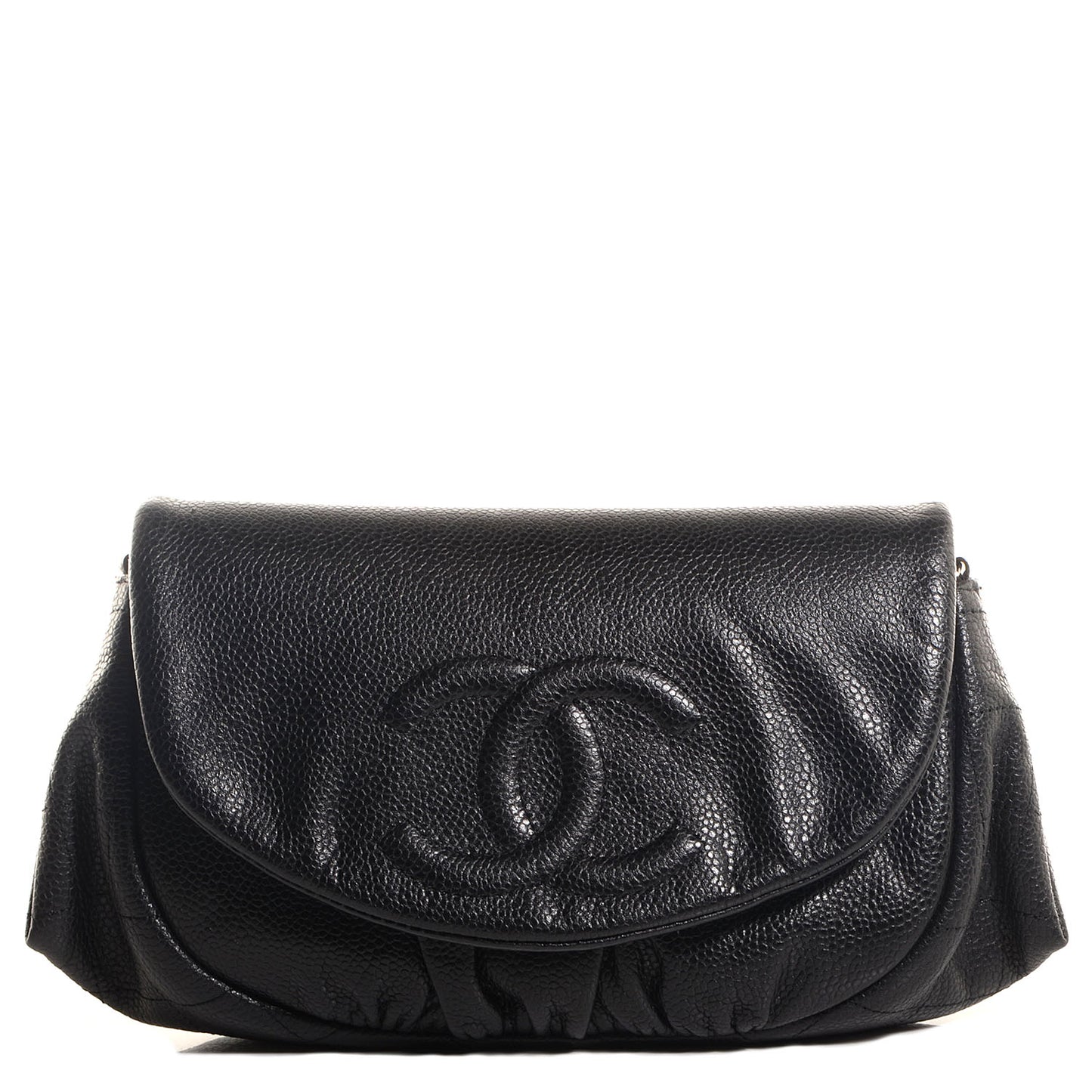 Caviar Half Moon Wallet On Chain WOC Black