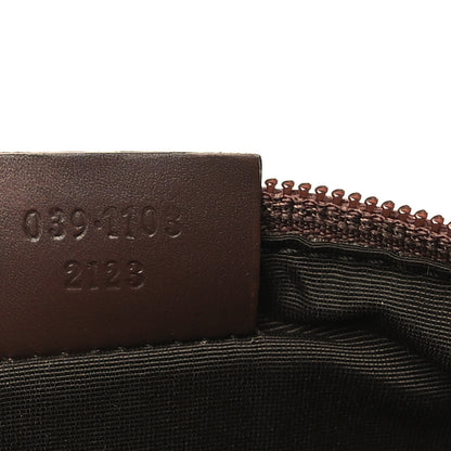 Gucci Monogram Boat Pochette Brown 7 of 9