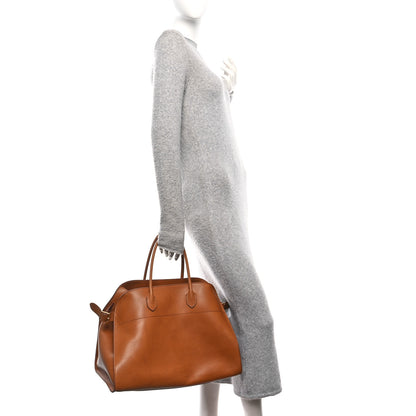The Row Polished Saddle Calfskin Soft Margaux 17 Cuir 2 of 9