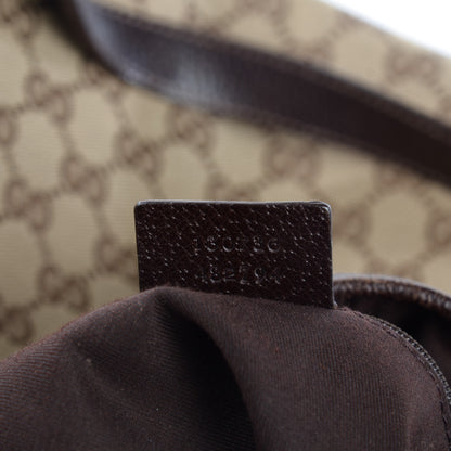 Gucci Monogram Medium Abbey Shoulder Bag Dark Brown 9 of 11