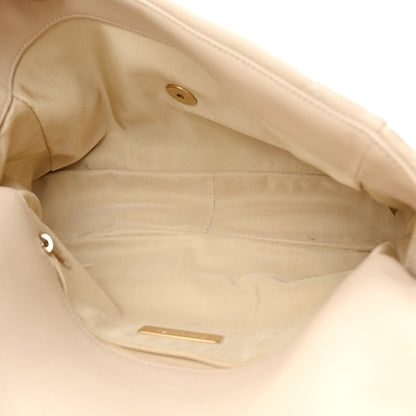 Chanel Goatskin Quilted Large Chanel 19 Flap Beige 5 of 14