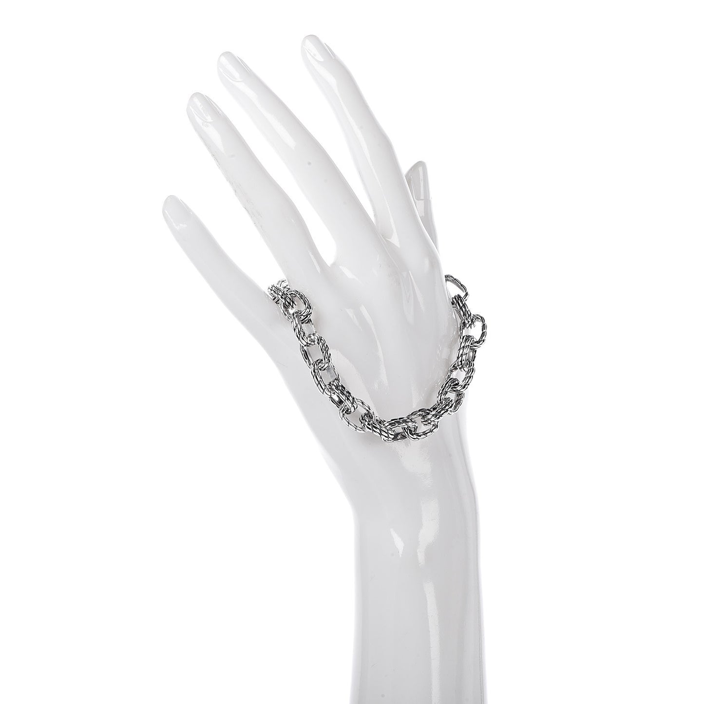 Sterling Silver Men's Chain Link Bracelet