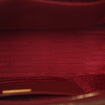 Prada Saffiano Medium Galleria Double Zip Tote Fuoco 9 of 18