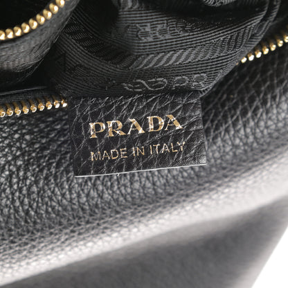 Prada Vitello Daino Hobo Black 7 of 11