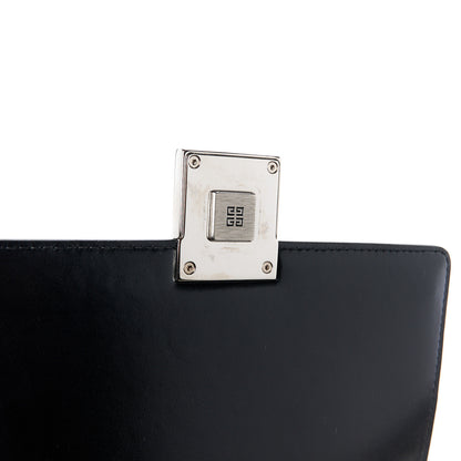 Givenchy Box Calfskin Medium 4G Cube Chain Shoulder Bag Black 7 of 16