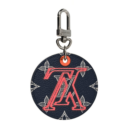 Louis Vuitton Monogram Upside Down Illustre Bag Charm Key Ring 1 of 4