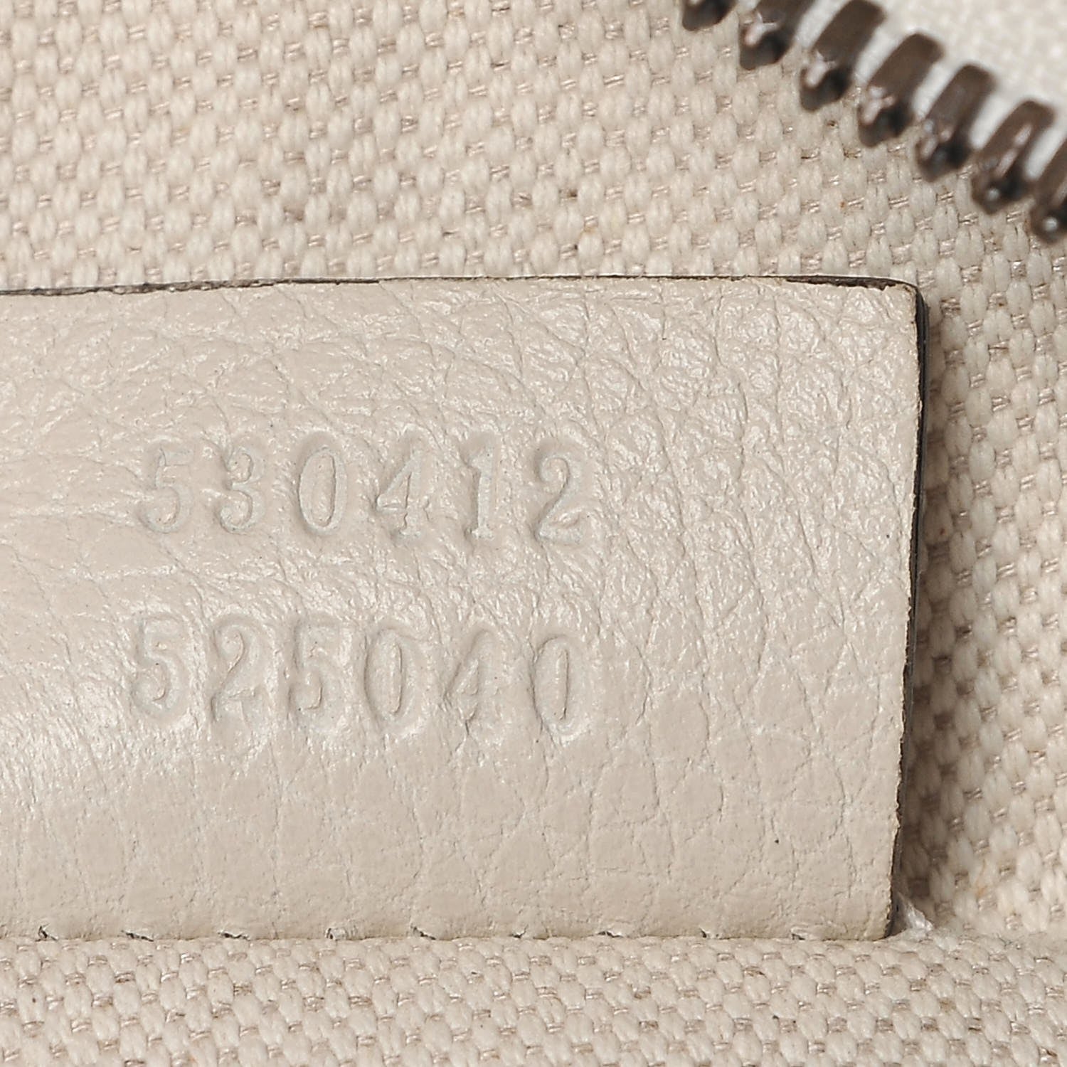 Gucci Grained Calfskin Logo Belt Bag White 7 of 8