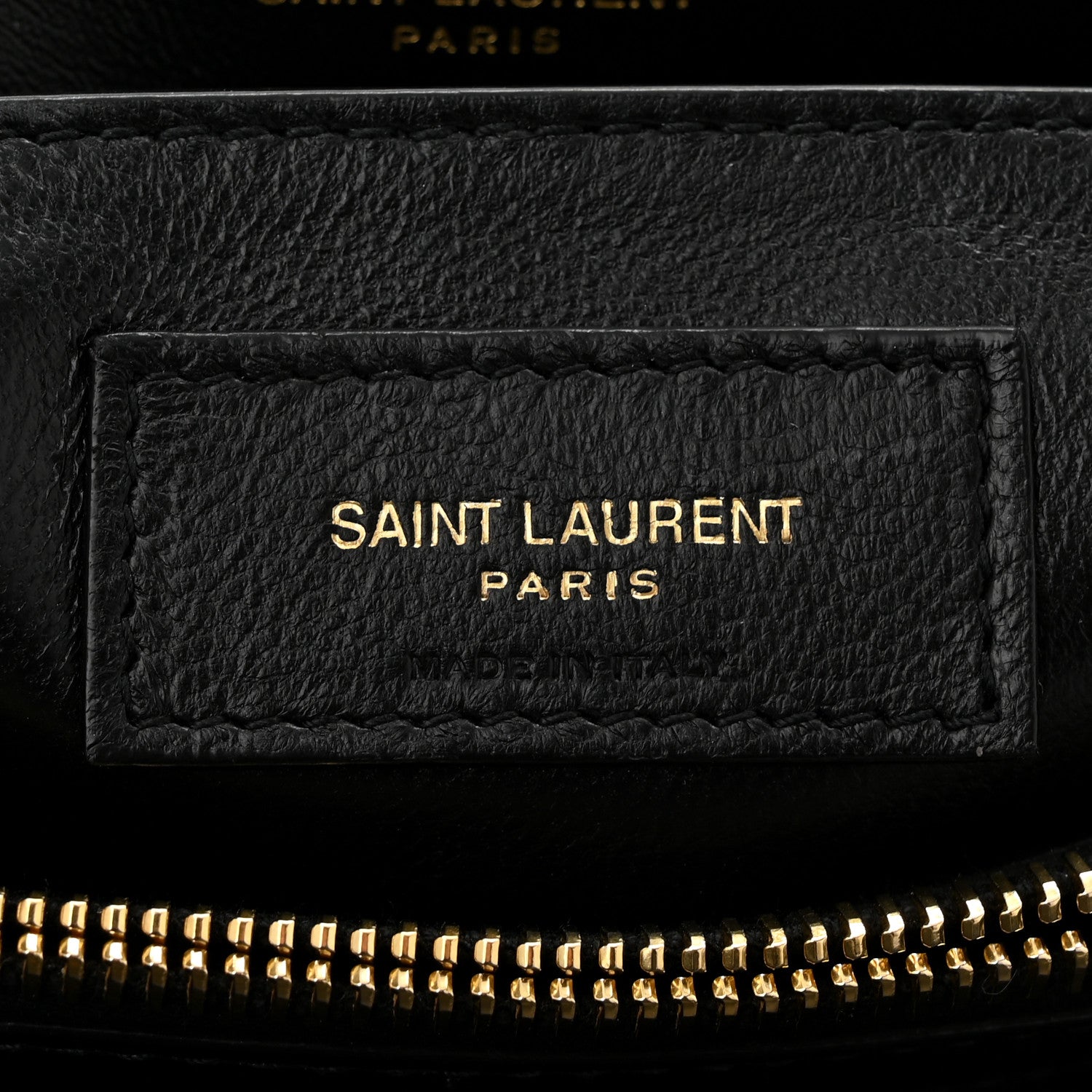 Saint Laurent Calfskin Y Quilted Monogram Small Loulou Chain Satchel Black 6 of 10