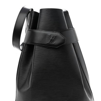 Louis Vuitton Epi Sac D'Epaule GM Black 8 of 10