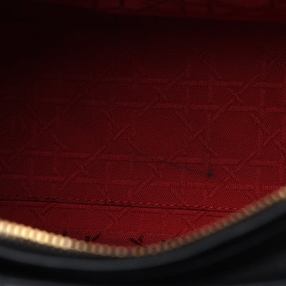 Christian Dior Lambskin Cannage Medium Lady Dior Black 4 of 4