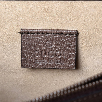 Gucci Calfskin Web Owl Embroidered Medium Dionysus Shoulder Bag New Acero Multicolor 8 of 9