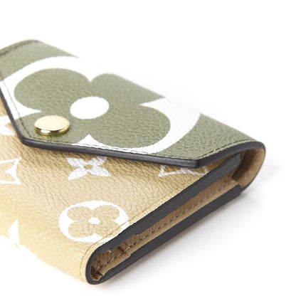 Louis Vuitton Monogram Giant Zoe Wallet Kaki 6 of 10