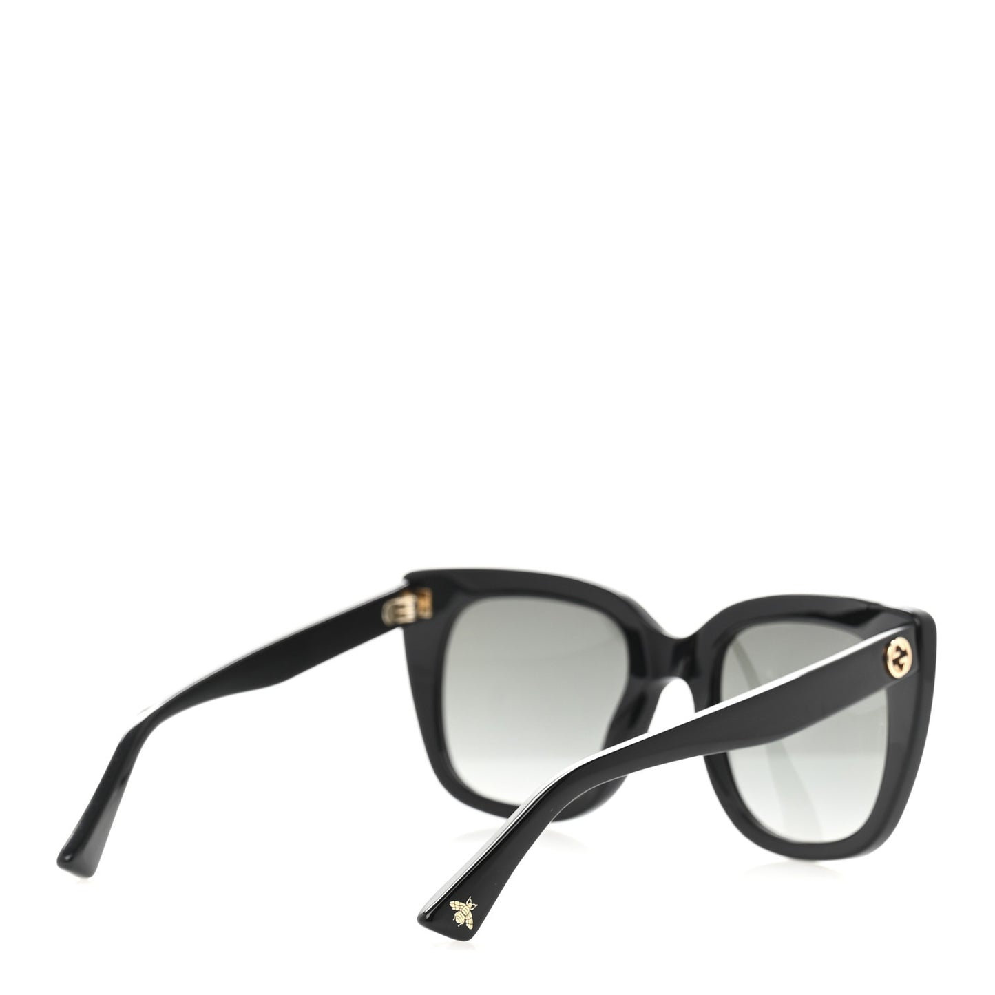 Acetate Cat Eye Sunglasses GG0163S Black