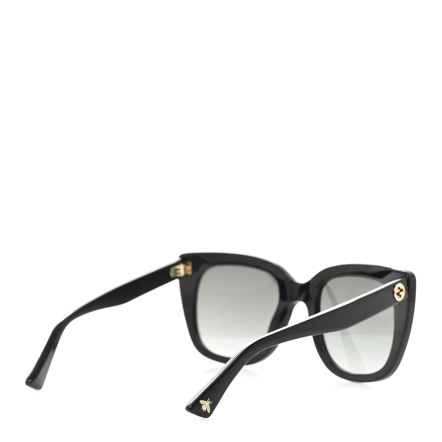 Gucci Acetate Cat Eye Sunglasses GG0163S Black 4 of 8
