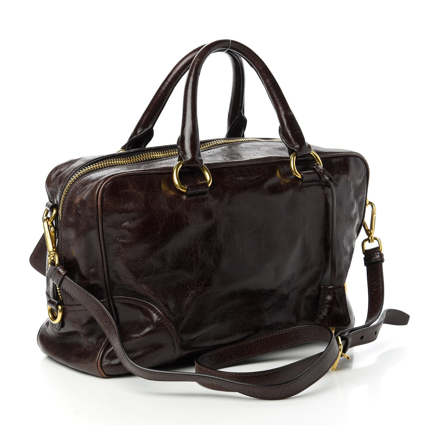 Vitello Shine Bauletto Bruciato
