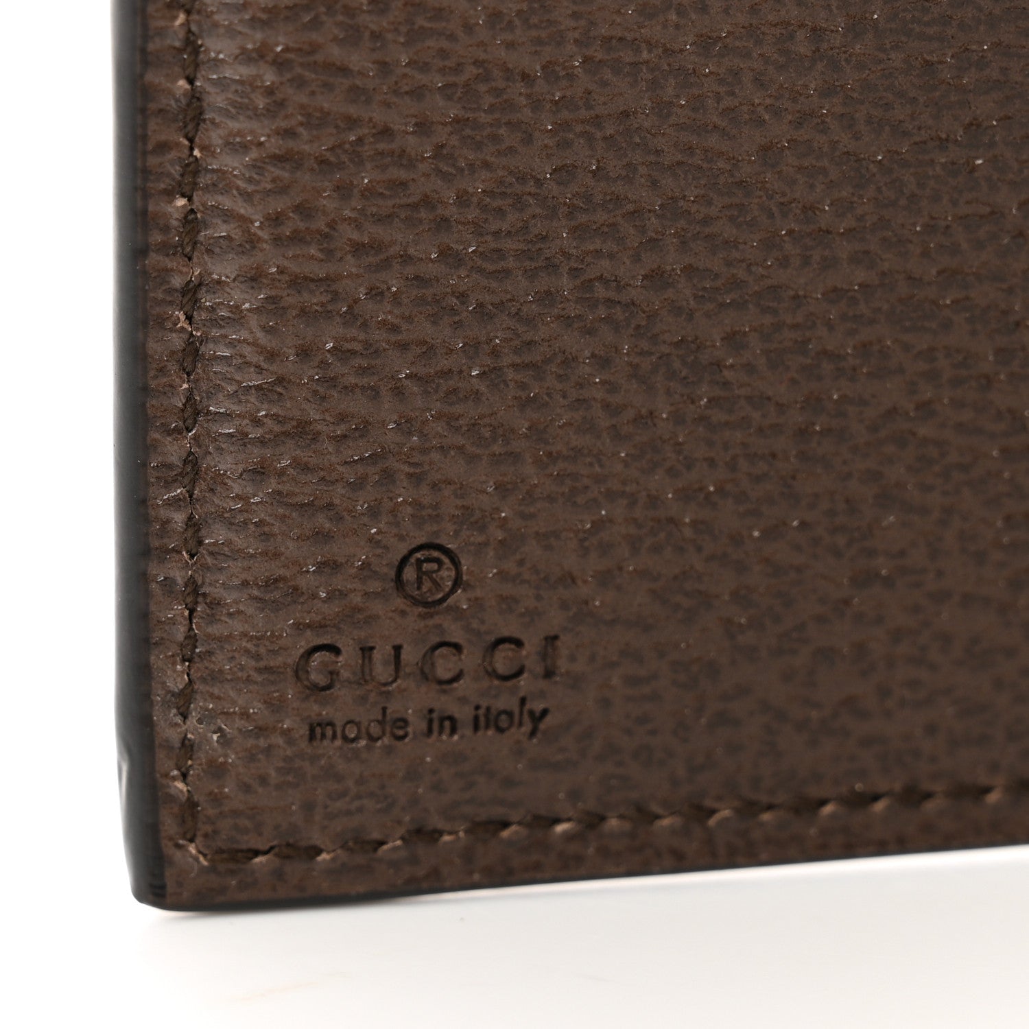 Gucci GG Supreme Monogram Web Ophidia French Flap Wallet Beige New Acero 6 of 6