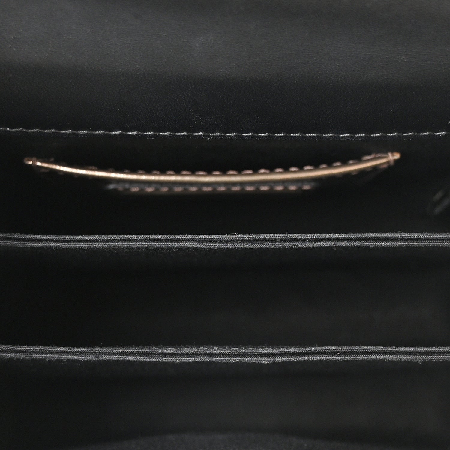 Bulgari Metallic Calfskin Serpenti Forever Top Handle Gold 6 of 10