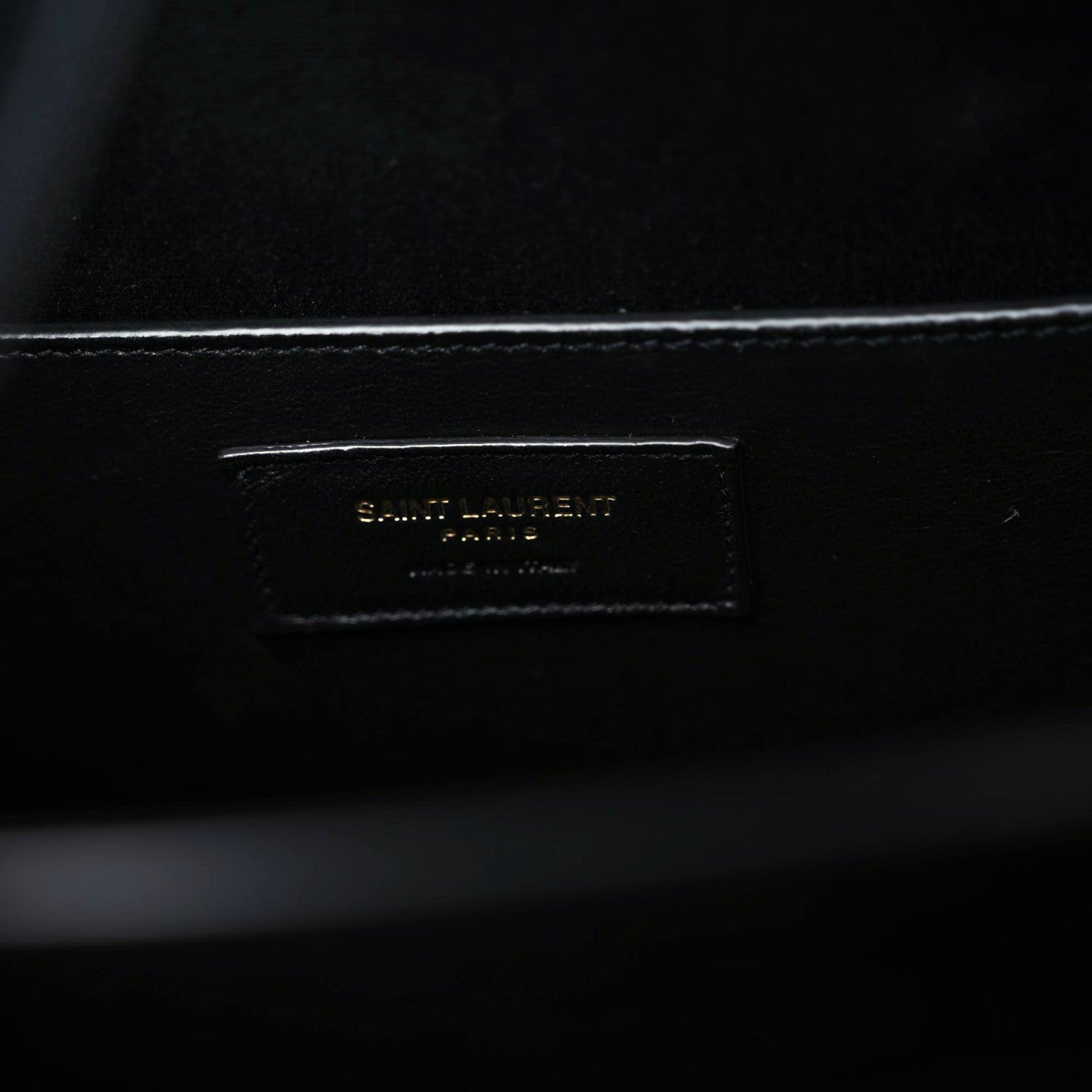 Saint Laurent Shiny Calfskin Large Uptown Tote Black 17 of 24