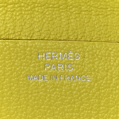 Hermes Chevre Mysore Vision II Agenda Cover Rose Confetti Soufre 6 of 7