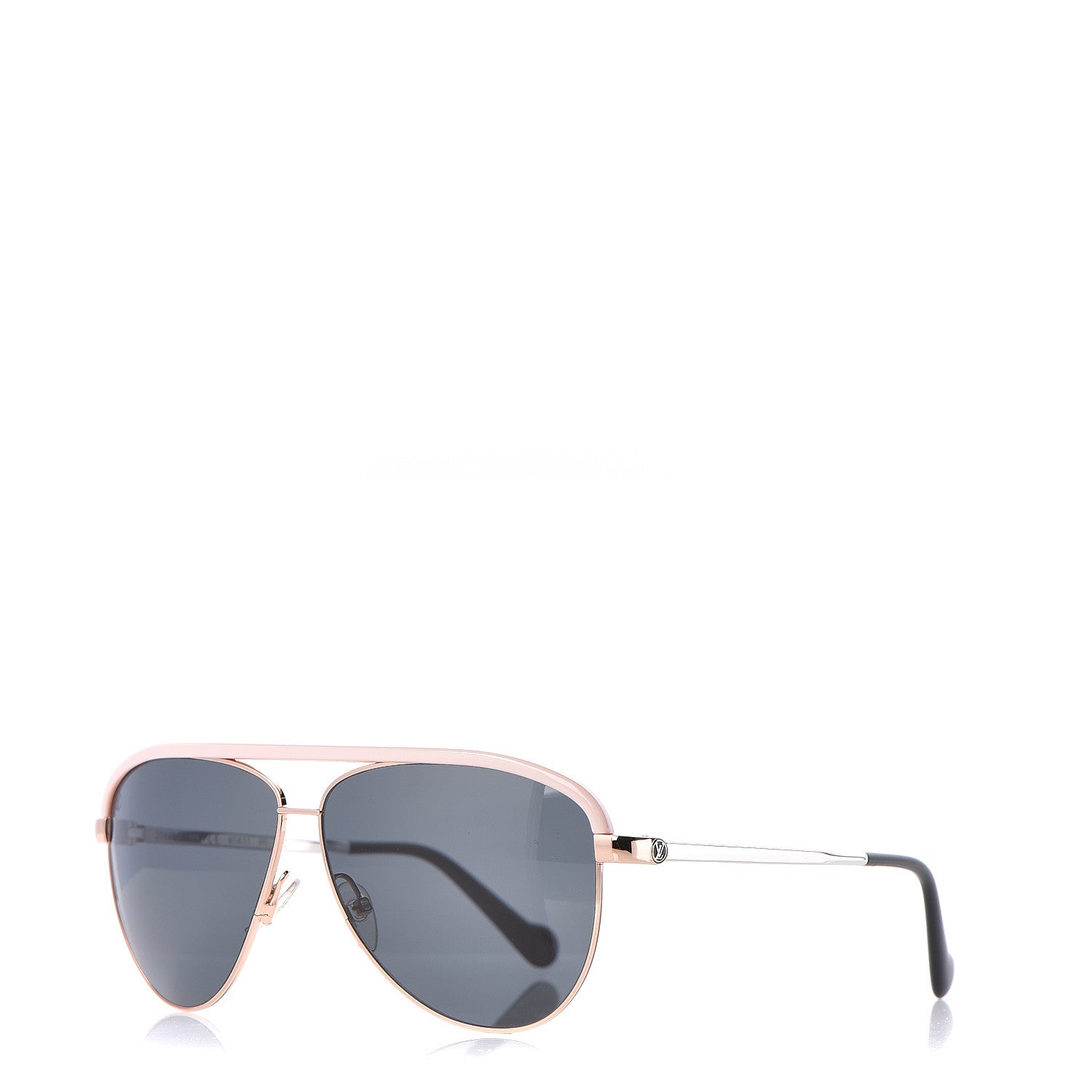 Louis Vuitton Jet Set Aviator Sunglasses Z0859U Pink 1 of 7