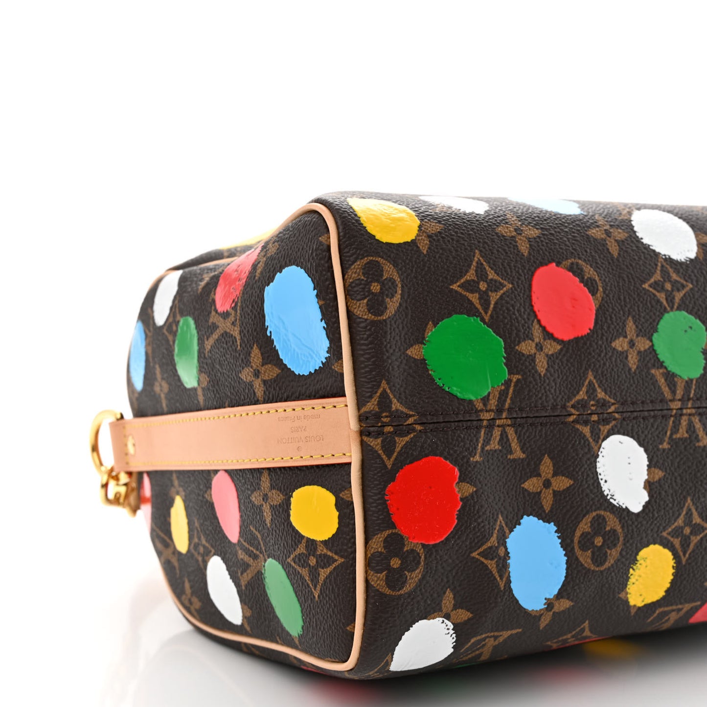 LV X YK Monogram Speedy Bandouliere 25 Multicolor