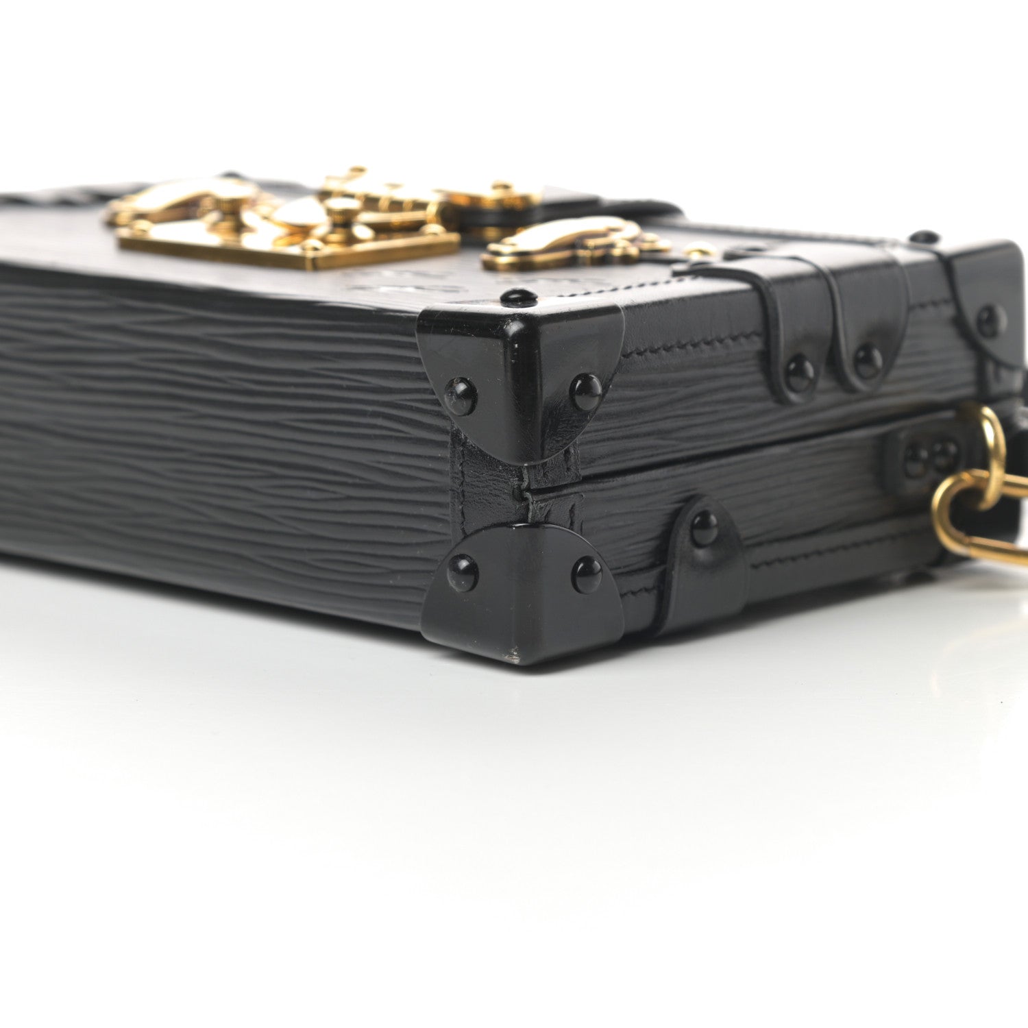 Louis Vuitton Epi Petite Malle Black 10 of 15