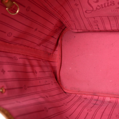 Louis Vuitton Monogram Roses Neverfull MM 8 of 16