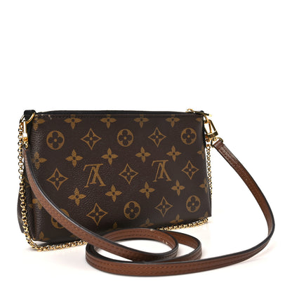 Louis Vuitton Monogram Pallas Clutch Black 3 of 10