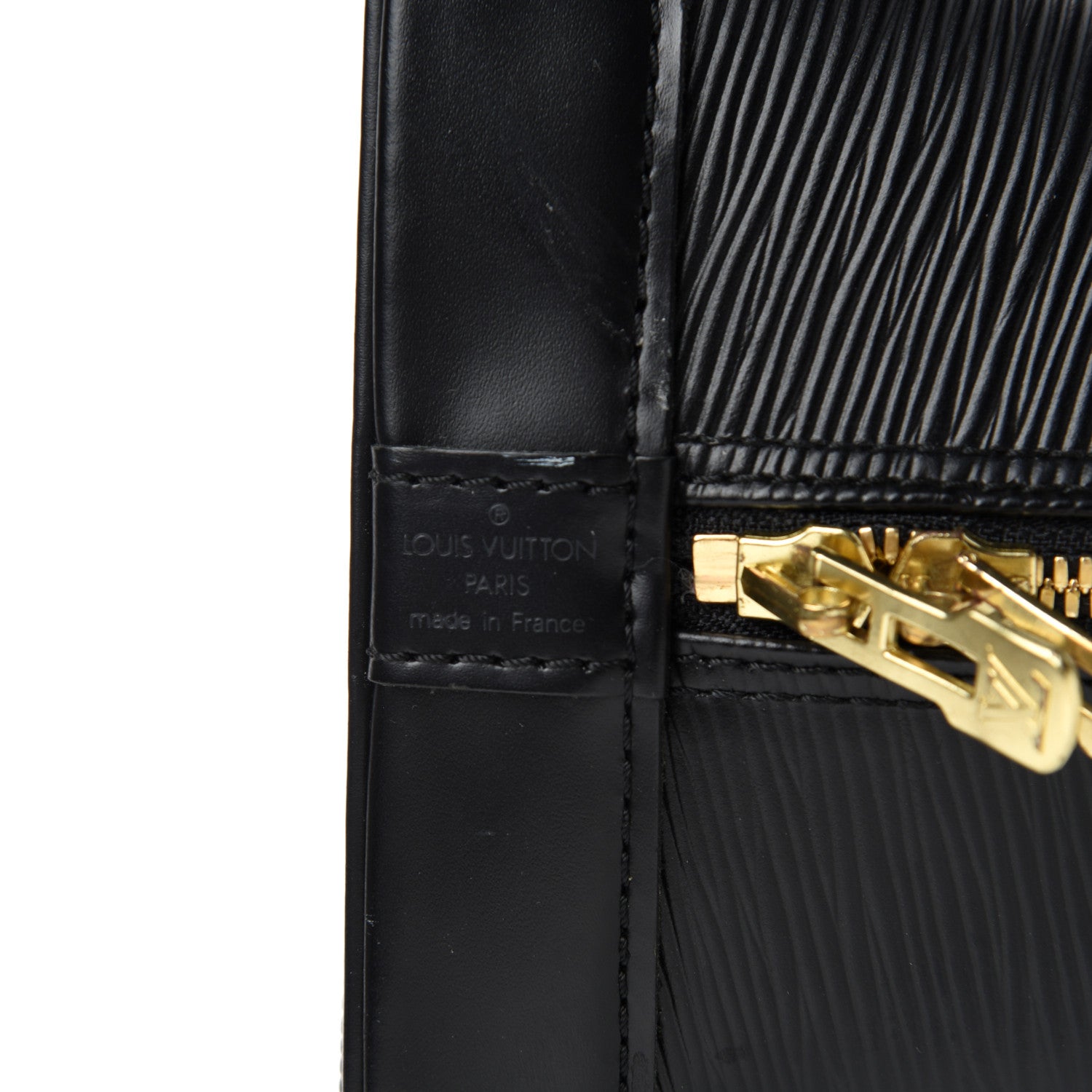 Louis Vuitton Epi Alma PM Black 16 of 18