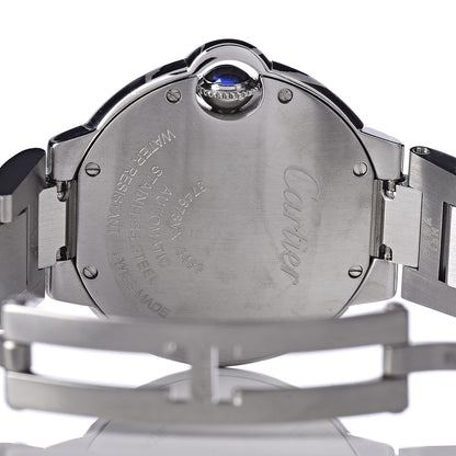 Cartier Stainless Steel 33mm Ballon Bleu De Automatic Watch 6 of 7