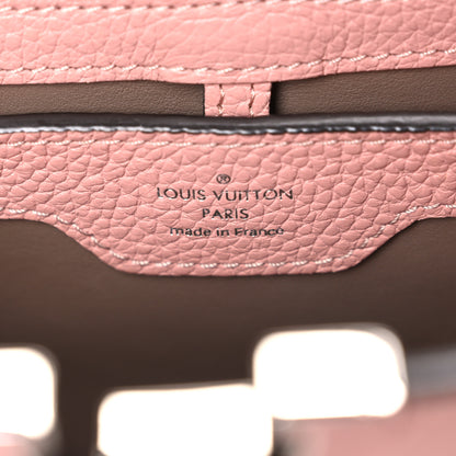 Louis Vuitton Taurillon Capucines PM Magnolia 6 of 10