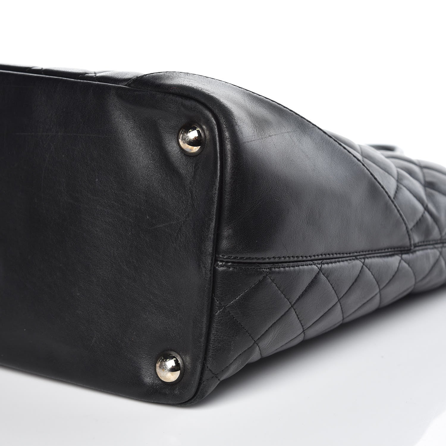 Chanel Calfskin Quilted Large Cambon Tote Black 9 of 16