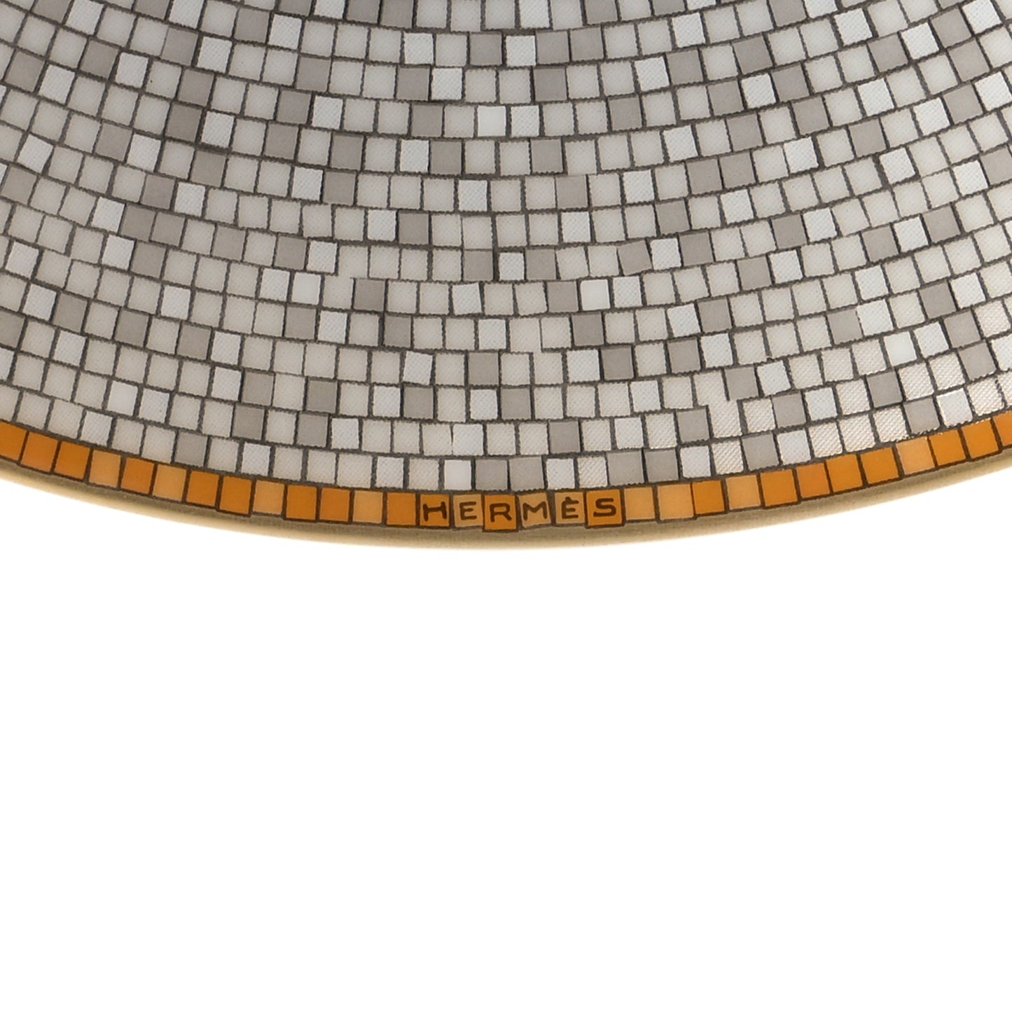 Porcelain Mosaique Au 24 Bread And Butter Plate Set of 2 Gold