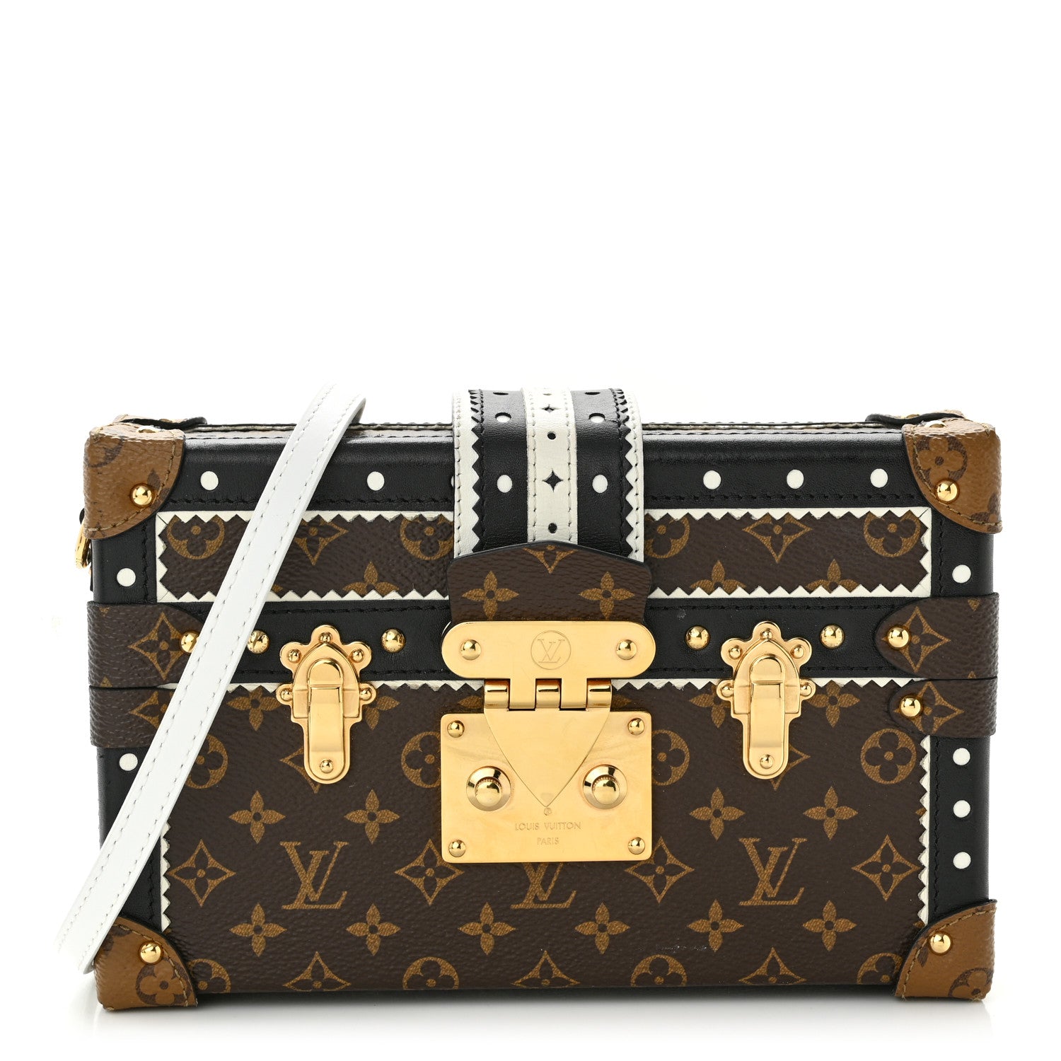 Louis Vuitton Monogram Brogue Petite Malle 1 of 11