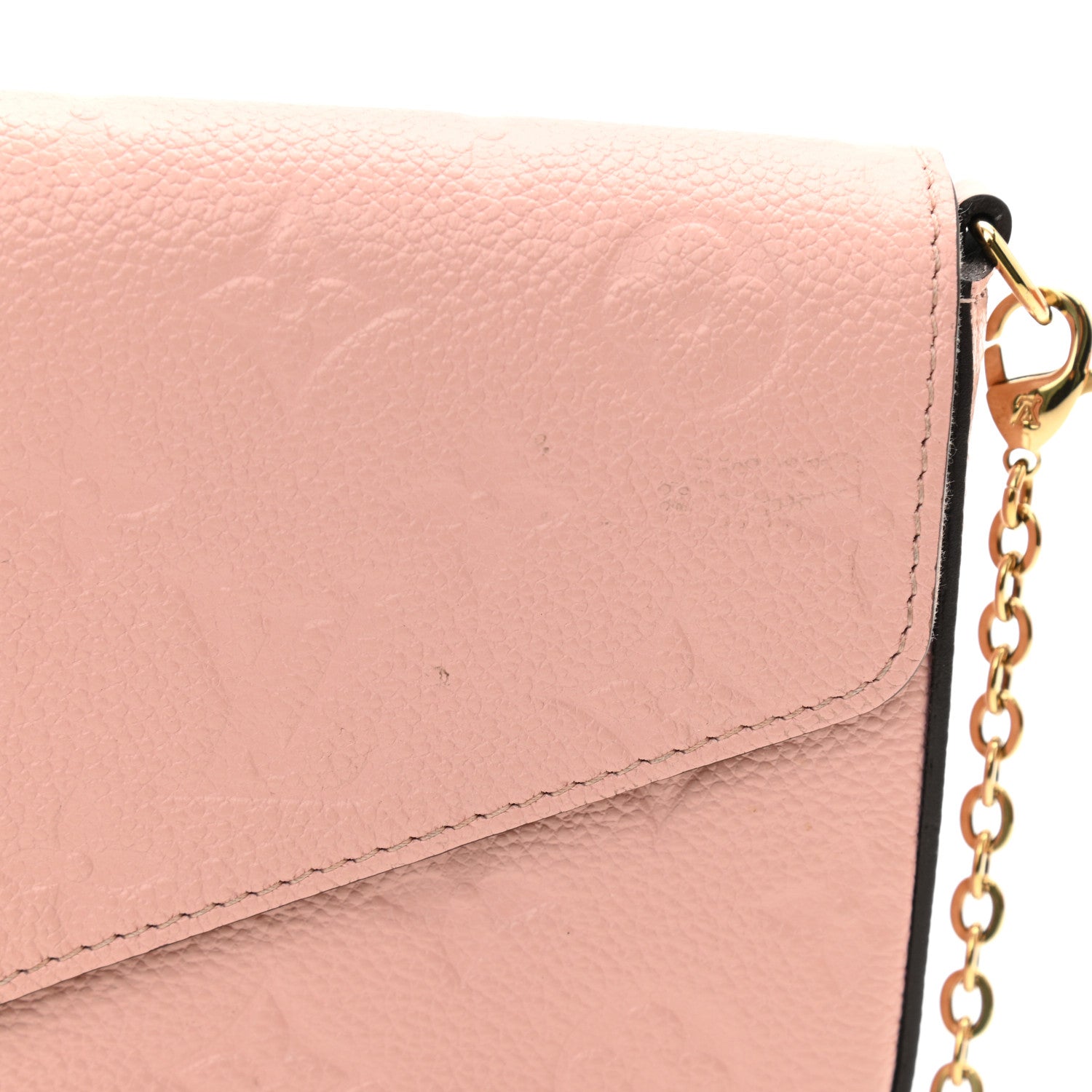 Louis Vuitton Empreinte Pochette Felicie Chain Wallet Rose Poudre 14 of 18
