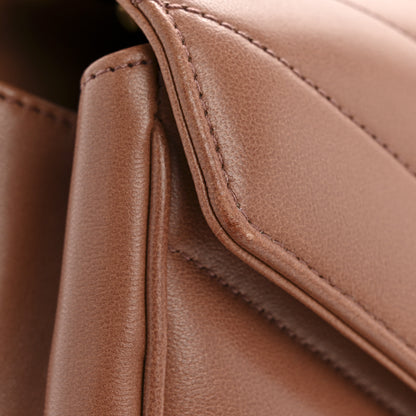 Saint Laurent Lambskin Chevron Quilted Small Loulou Hortensia 14 of 14