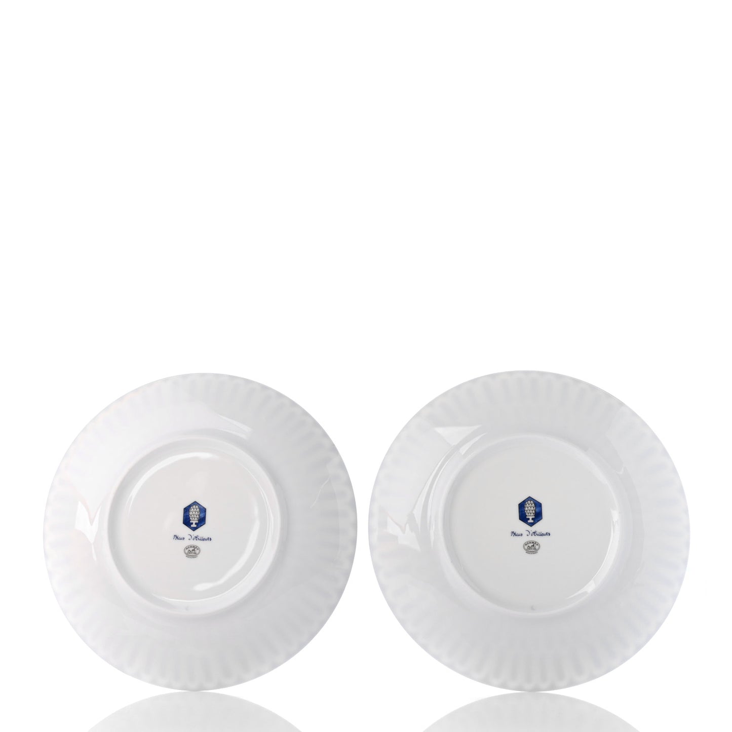 Porcelain Bleus d'Ailleurs Small Plate Set of 2