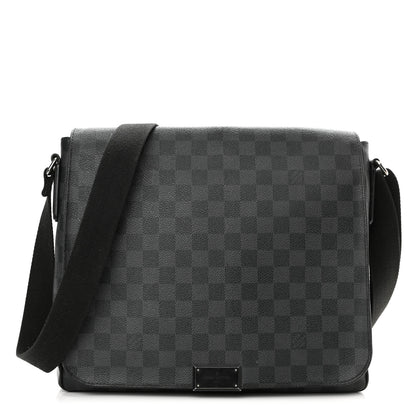 Louis Vuitton Damier Graphite District MM 1 of 10