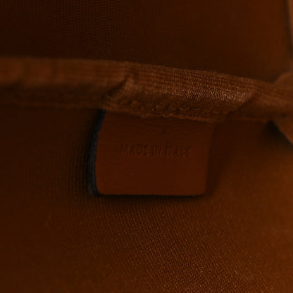 Celine Triomphe Canvas Calfskin Small Bucket Bag Tan 7 of 10