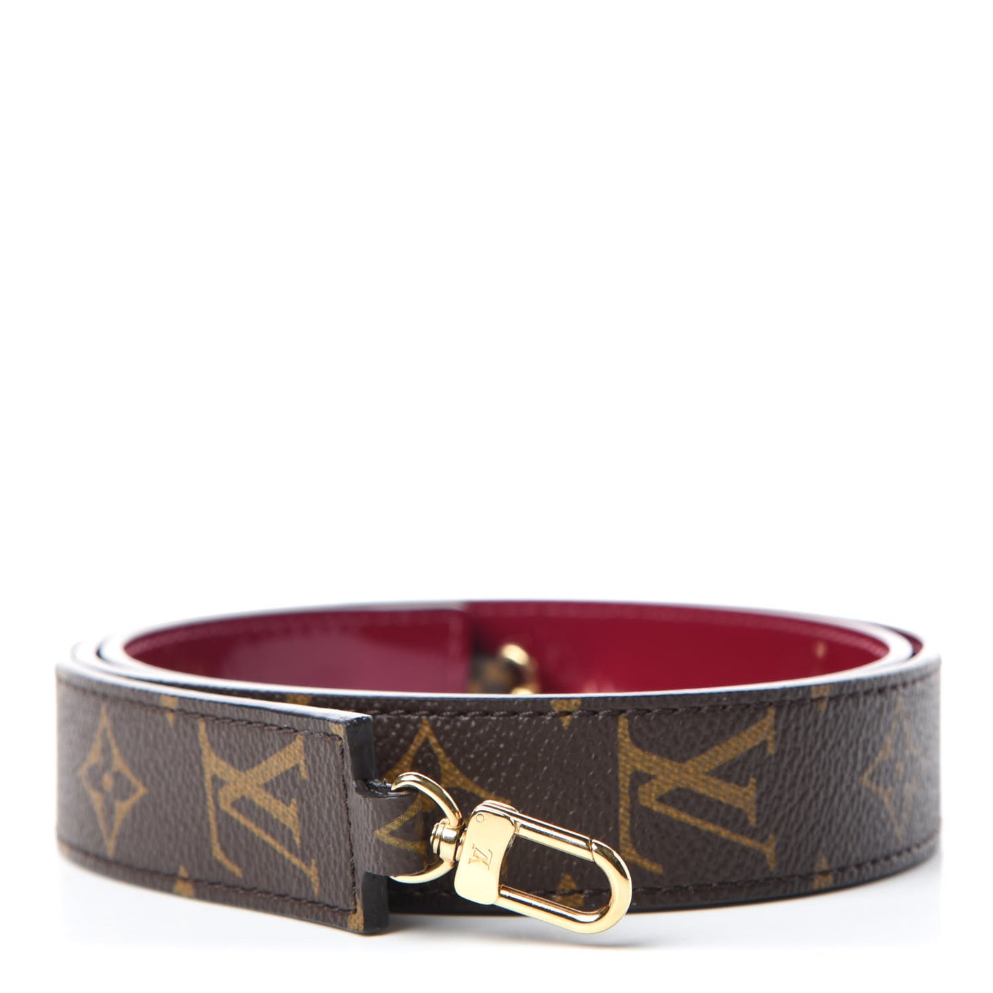 Patent Monogram Miroir Shoulder Strap Magenta