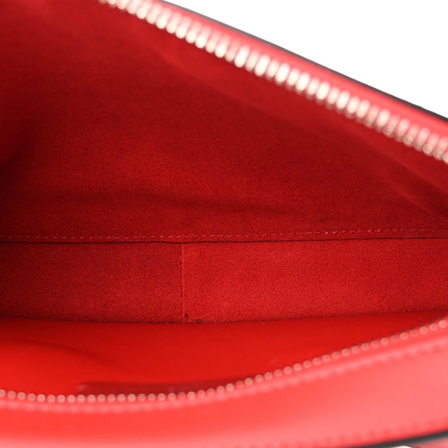 Calfskin Mens VLTN Belt Bag Pure Red Black