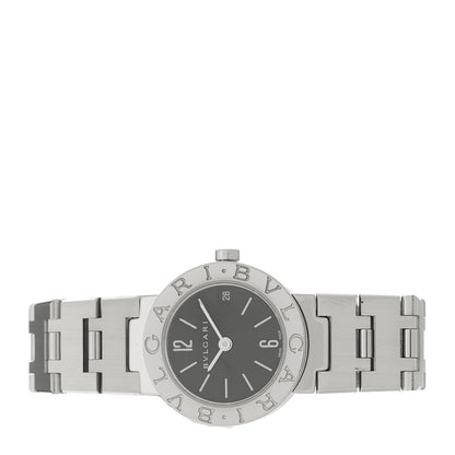 Bulgari Stainless Steel 23mm Quartz Watch Black 2 of 4