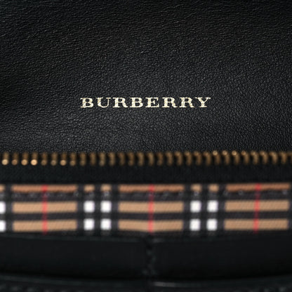 Burberry Calfskin Mini Vintage Check Harris Wallet Antique Yellow 6 of 14
