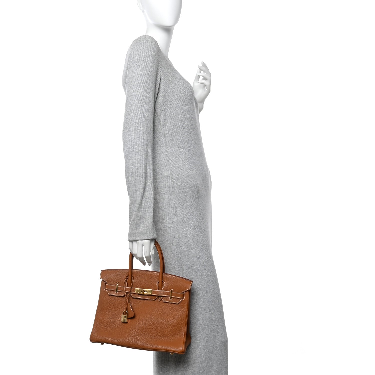 Hermes Togo Birkin 30 Gold 2 of 13