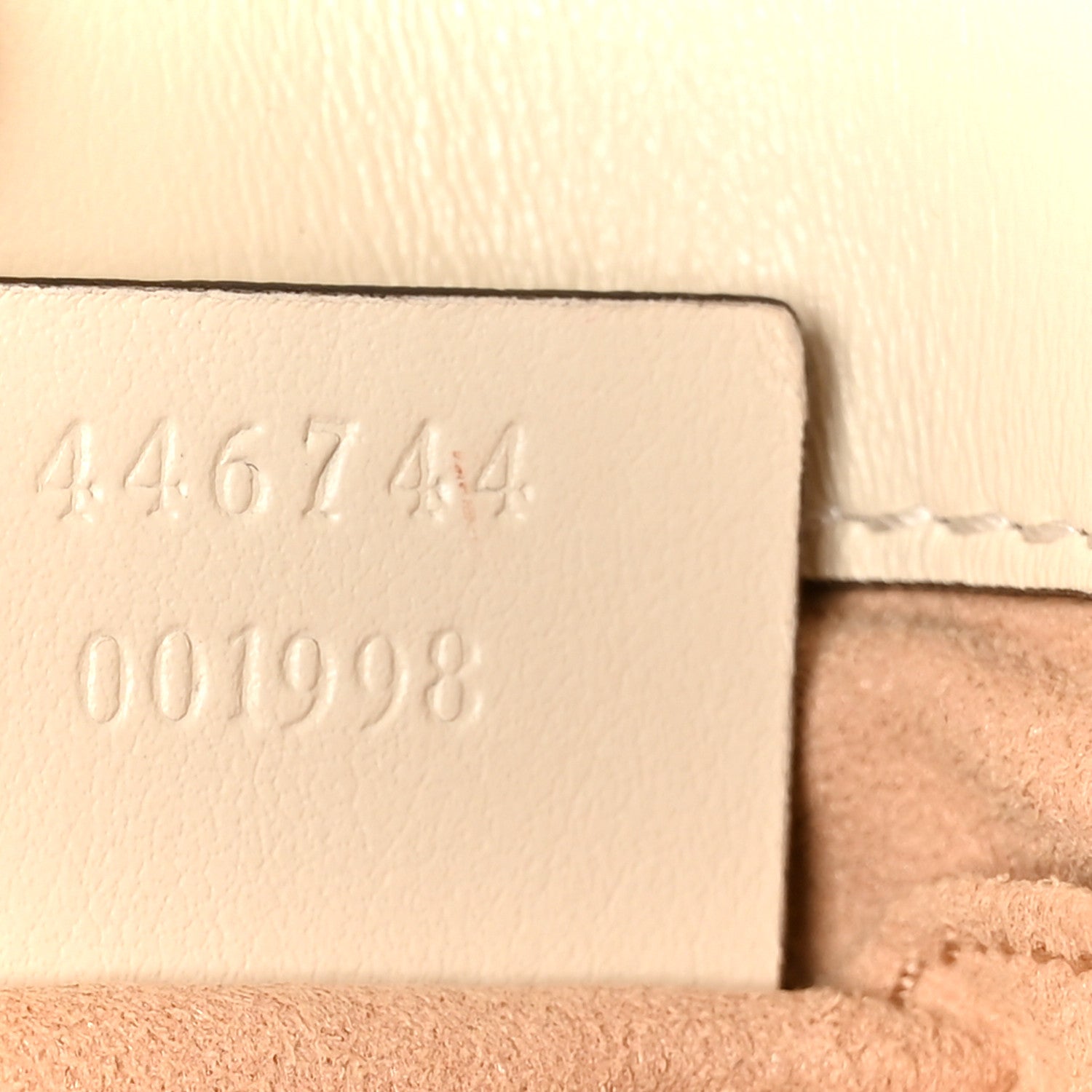 Gucci Calfskin Matelasse Mini GG Marmont Shoulder Bag White 7 of 12