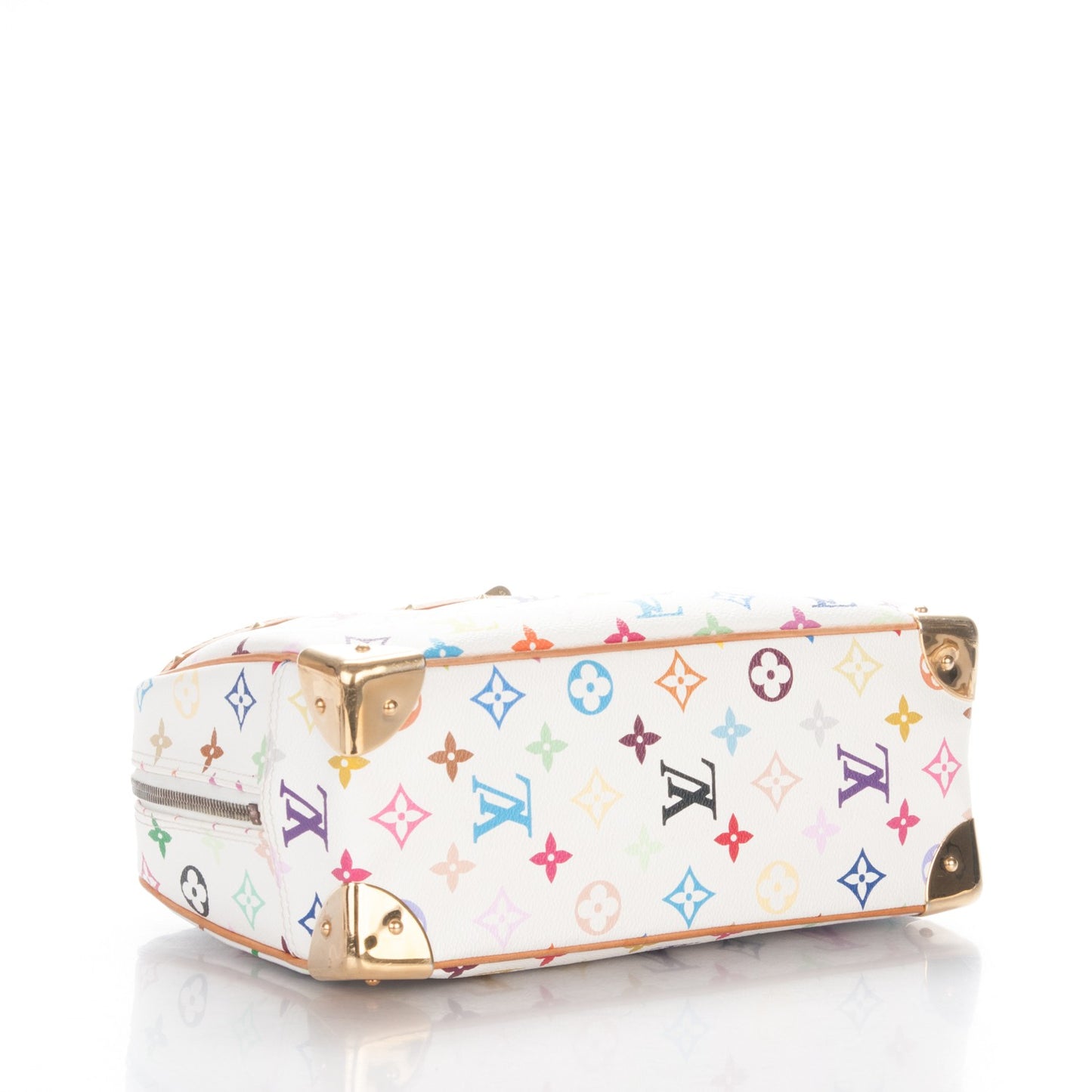 Monogram Multicolor Trouville White