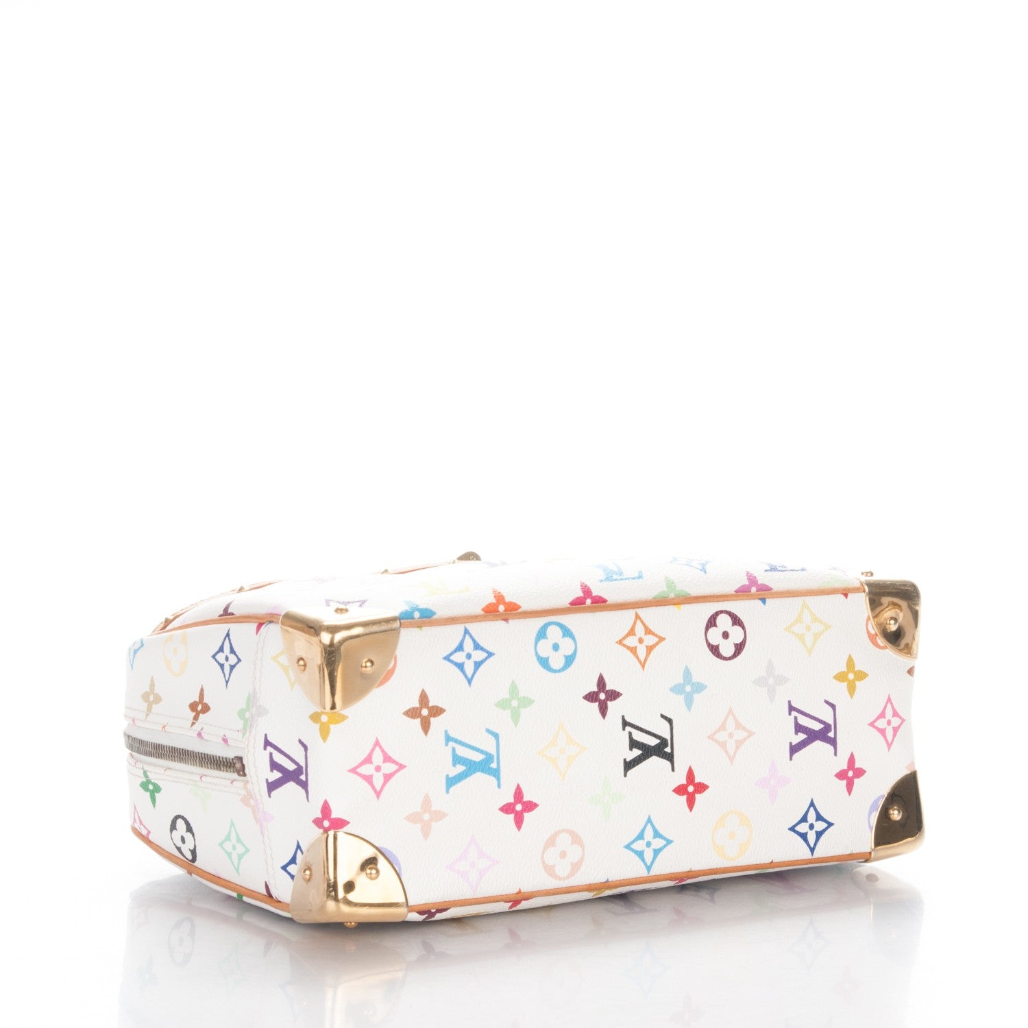 Louis Vuitton Monogram Multicolor Trouville White 4 of 7